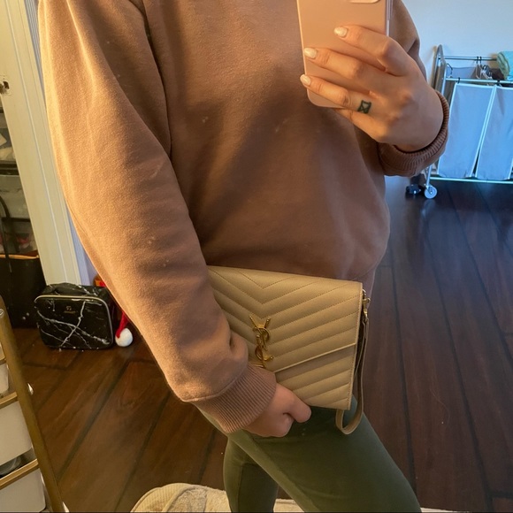 YSL Monogram Clutch - Picture 8 of 8